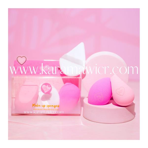 Makeup Sponge Set / Kit de Blender y Borla Beau Visage