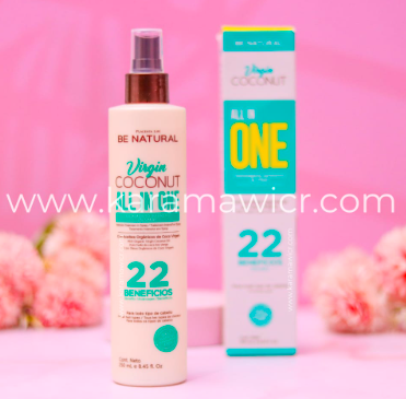 Termo protector capilar - All in One, Virgin Coconut 22 beneficios en 1 - Be natural