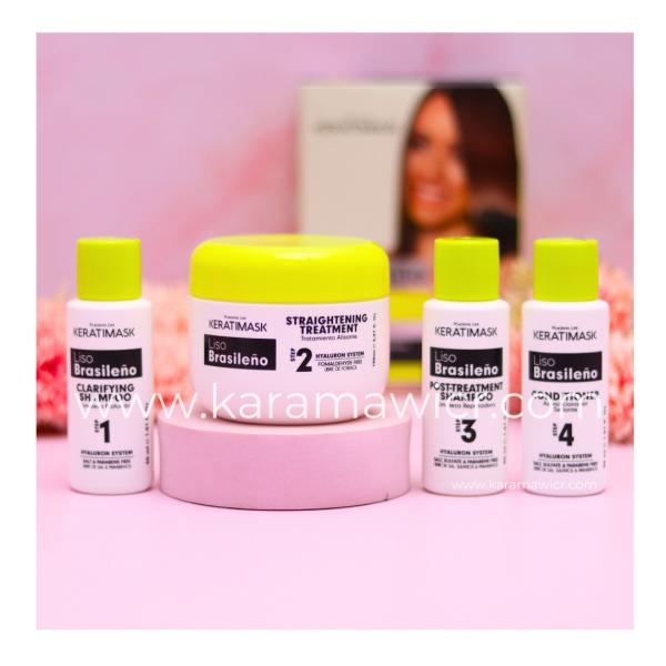 Kit capilar - Alisado Brasileño sin Formol - Karatin mask