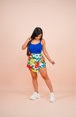 Enagua Floral Multicolor - Print it