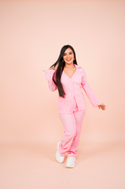 Set de Pantalon y Camisa Rosada - To my inner Child