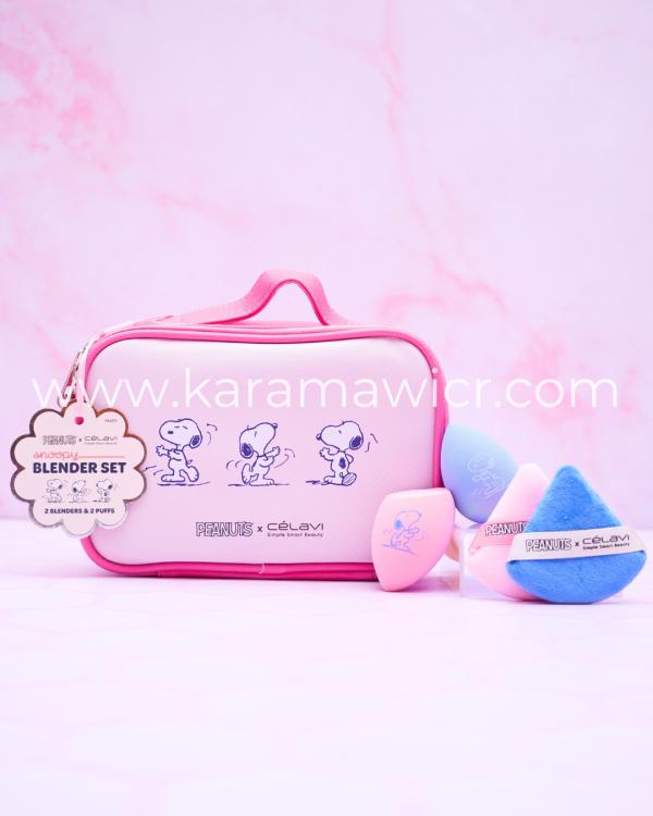 Cosmetiquera  con Set de Blender Peanuts Snoopy-Celavi