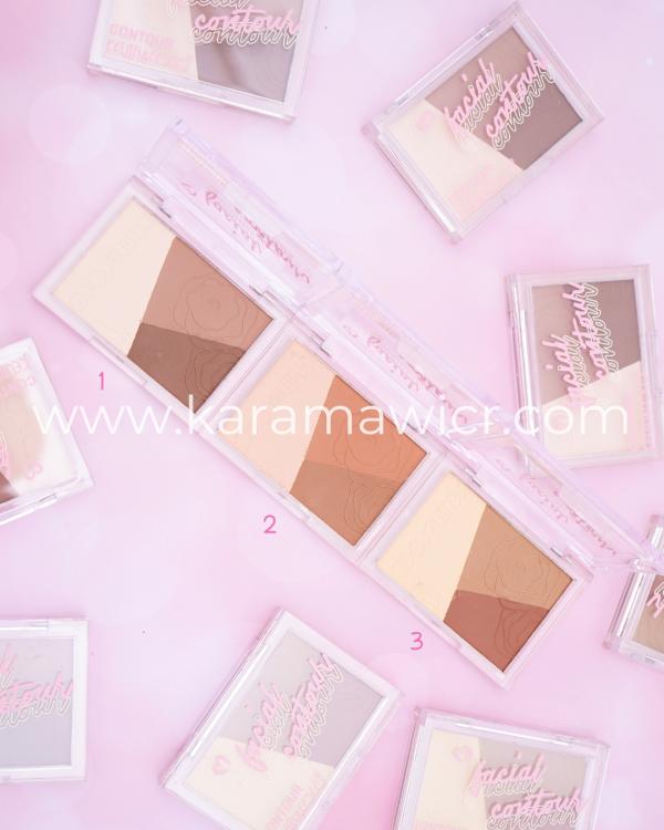 Paleta contorno Facial Contour Terracotta Haze Kevin & Coco Numero 3