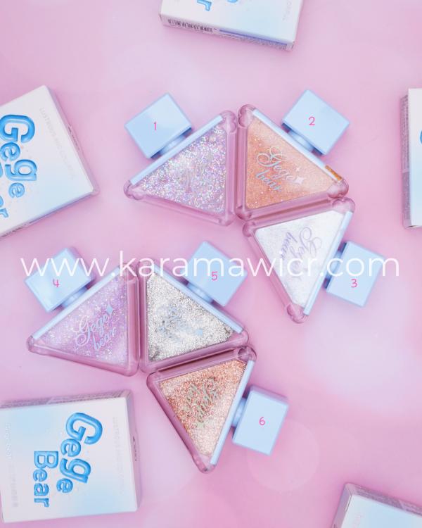 Delineador con glitter #01 Gege Bear