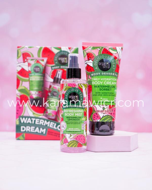 Kit corporal - body y crema sandía - Organic Shop