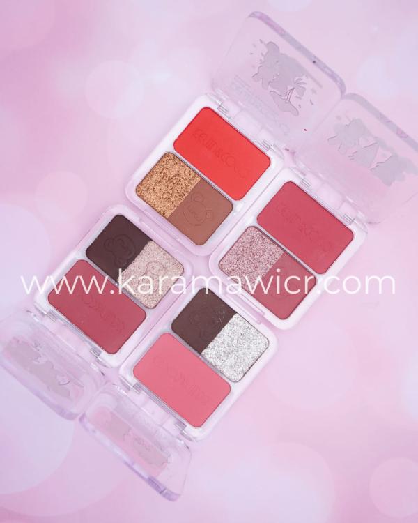 Paleta de fondo para maquillaje / Rubor - Contorno - Iluminador 3D - Tono Aleatorio - Kevin & Coco