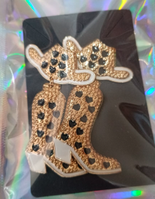 Aretes Botas Vaqueras