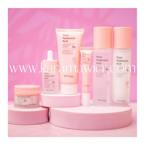 Kit skin care - Rosas con ácido hialuronico - Bioaqua