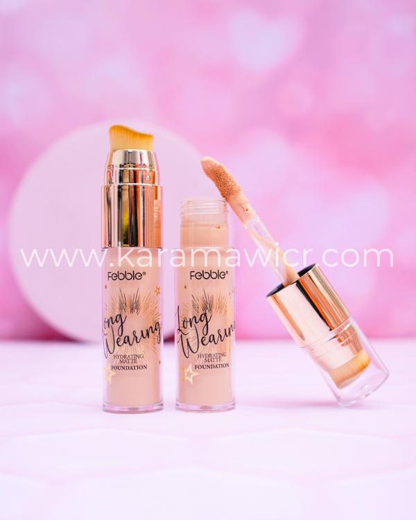 Long Wear Foundation (Corrector Base con brocha) Febble A5