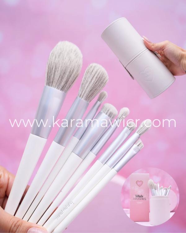 Set de brochas-White Brushes-8 piezas-Beau Visaje