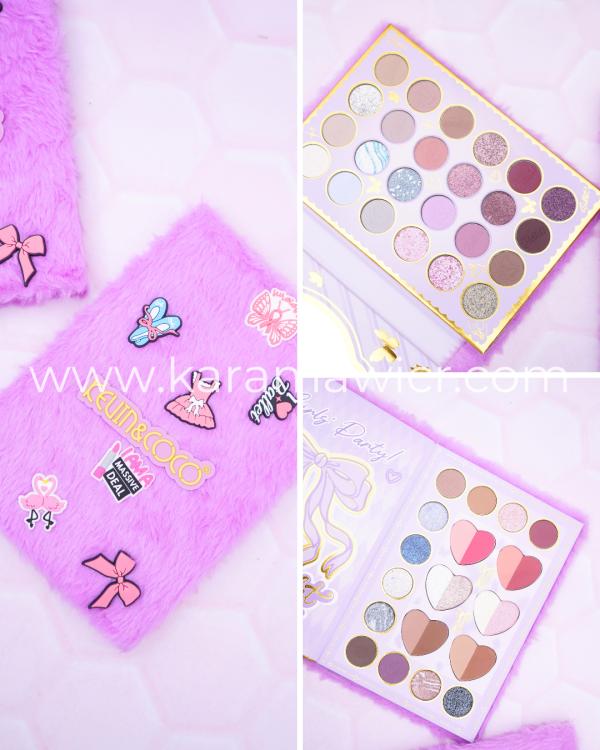 Paleta de sombras Furry Lila Kevin & Coco