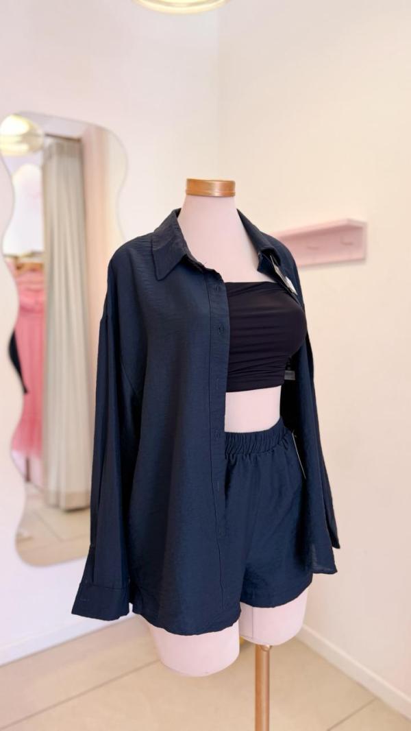 Set de Short y Camisa Azul - Beach Time by Maoosuri