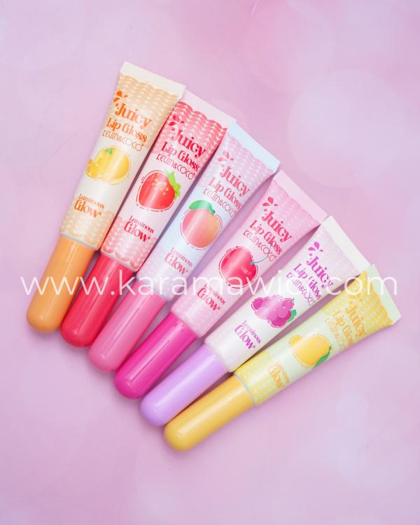 Labial tipo gloss - Glow de frutas - Strawberry (Fresa) - Kevin & Coco