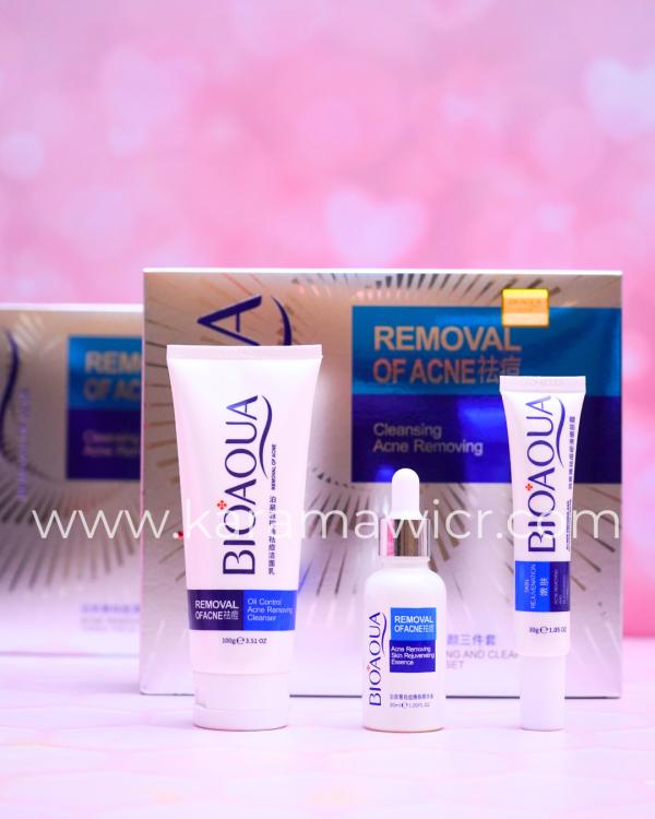 Kit skin care - tamaño viajero - acné - Bioaqua