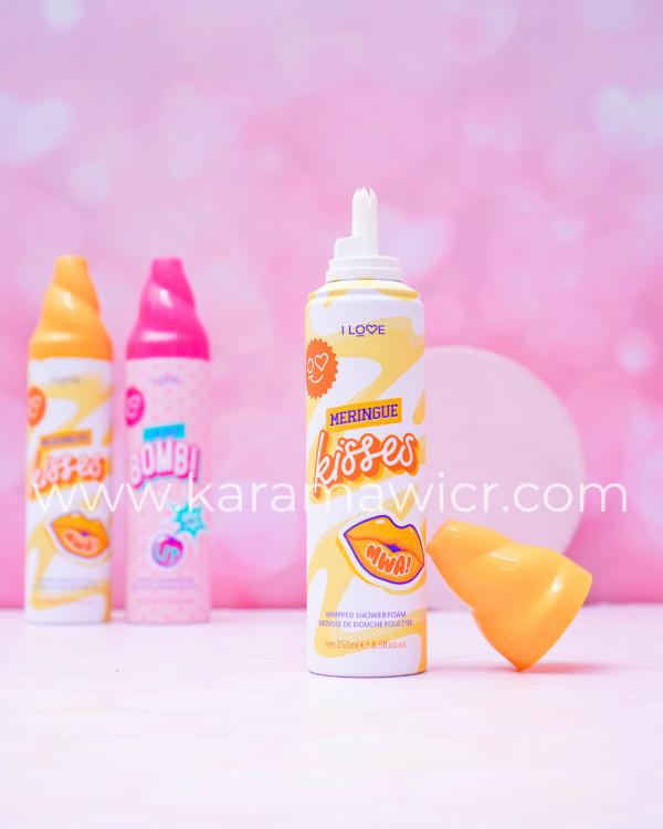 Espuma corporal de ducha - BATIDA-MERINGUES KISSES - I LOVE 250ML