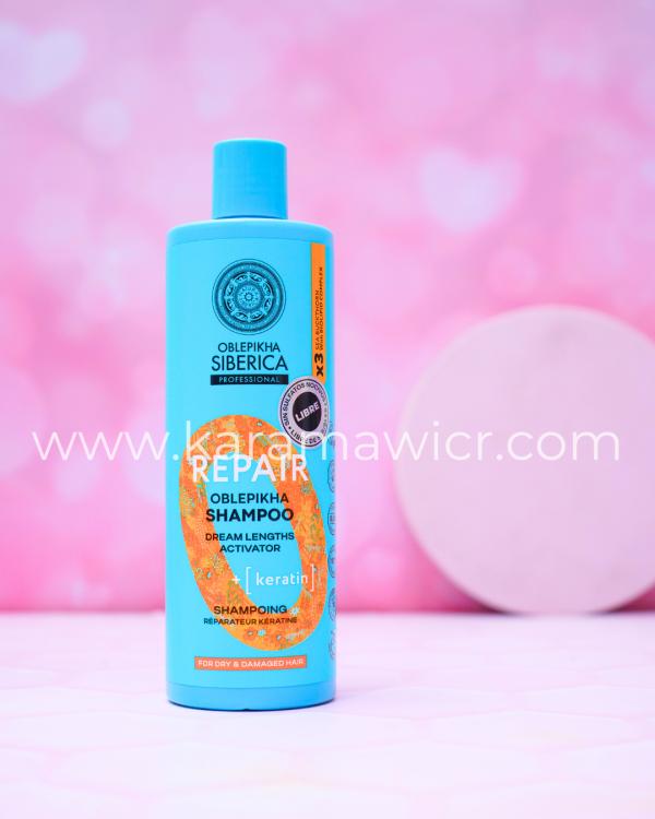 Shampoo capilar - reparador - Keratina - Natural Siberica - 400ML
