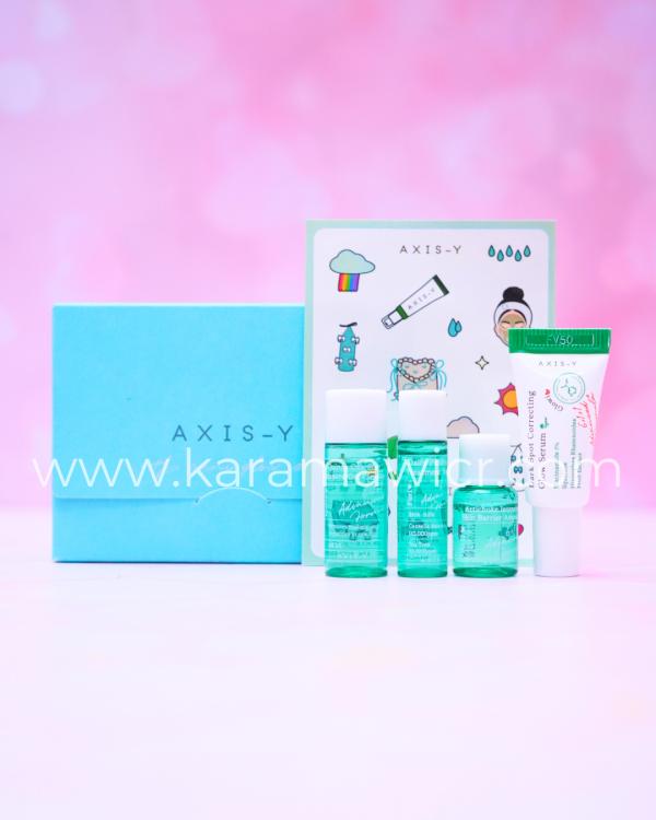 Kit skin care - tamaño viajero - Axis - Coreano