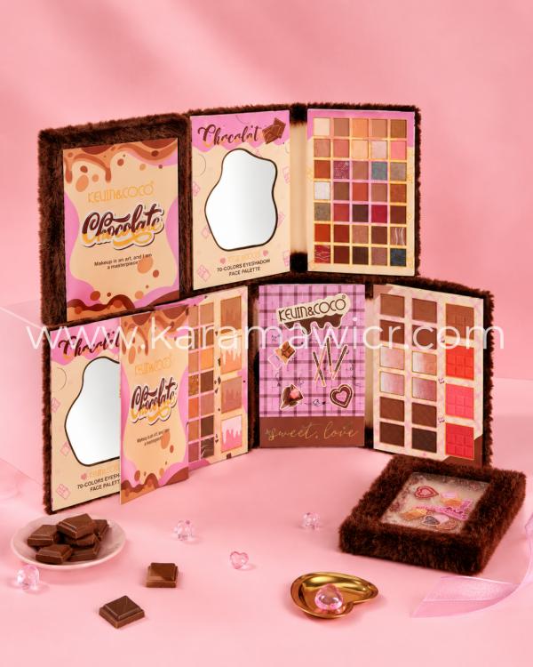 Paleta de sombras tipo Book - Cocoa Dreams - Kevin & Coco