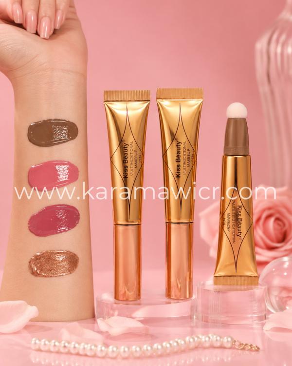 Contorno para fondo de maquillaje - liquido #4 - Kiss Beauty