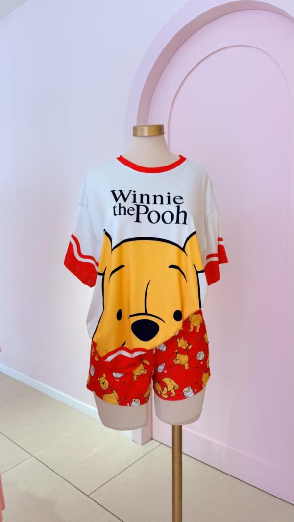 Pijama - Winnie Pooh - Unitalla 3 piezas
