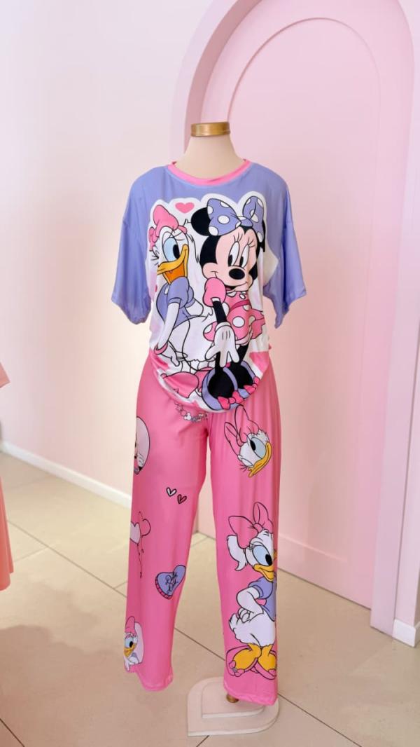 Pijama - Minnie y Daisy - Unitalla 3 piezas