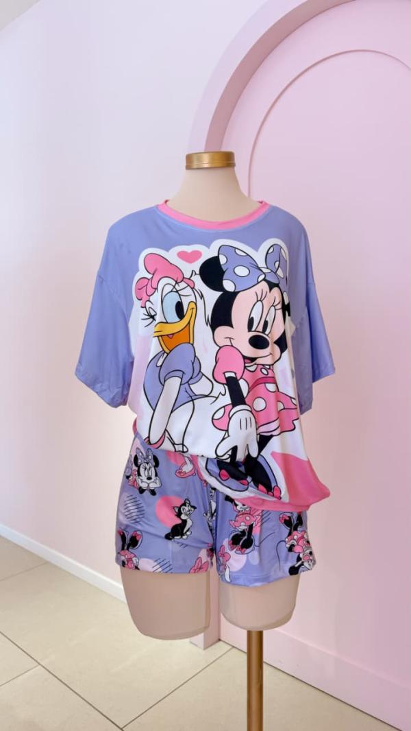 Pijama - Minnie y Daisy - Unitalla 3 piezas