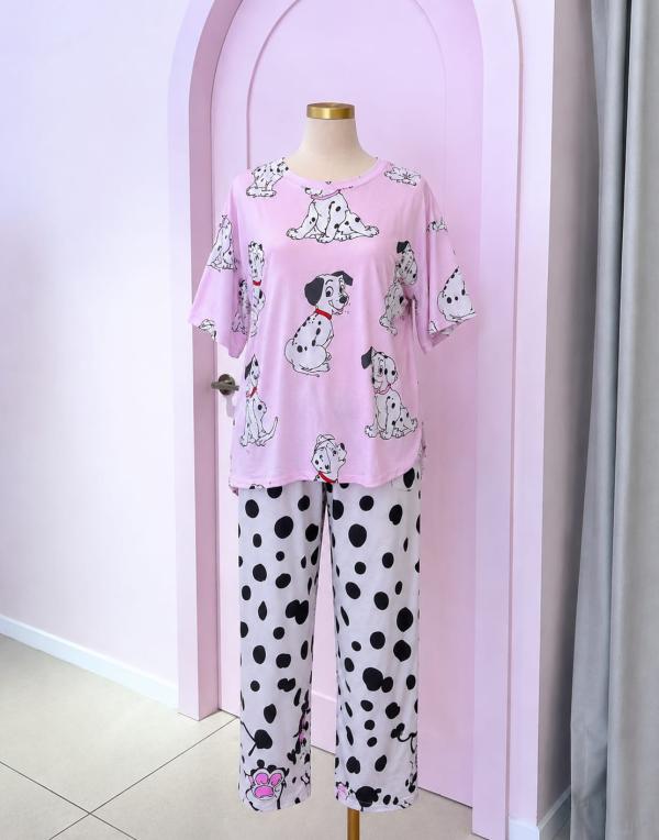 Pijama - 101 Dalmatas - Unitalla 3 piezas