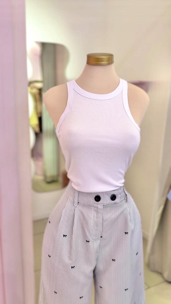 Blusa Blanca, básica - Girly Basics