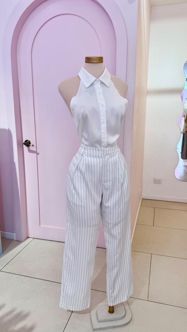 Pantalón Blanco, recto - Girly Basics