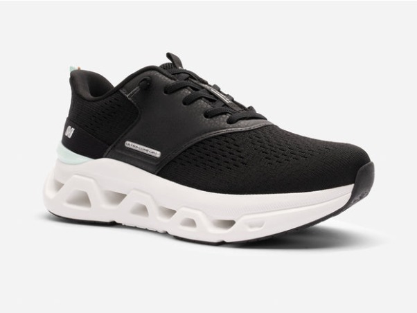 Tenis Neostep Black/White Te Natural